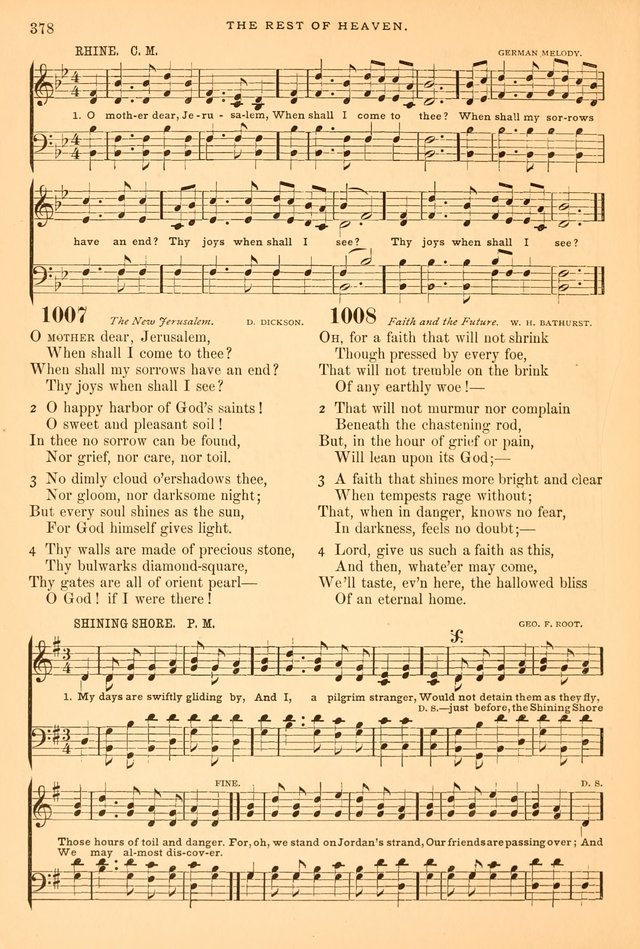 A Selection of Spiritual Songs: with music for the Church and the Choir page 389