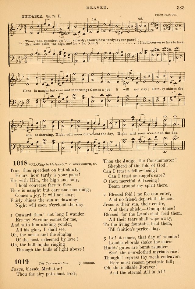A Selection of Spiritual Songs: with music for the Church and the Choir page 394