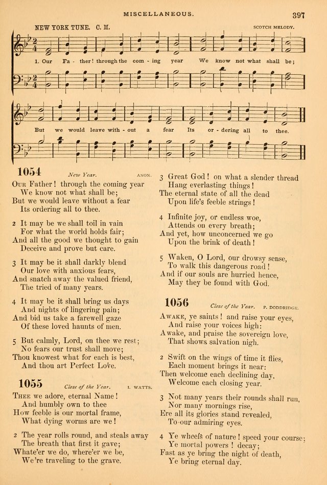 A Selection of Spiritual Songs: with music for the Church and the Choir page 408