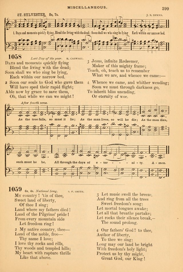 A Selection of Spiritual Songs: with music for the Church and the Choir page 410