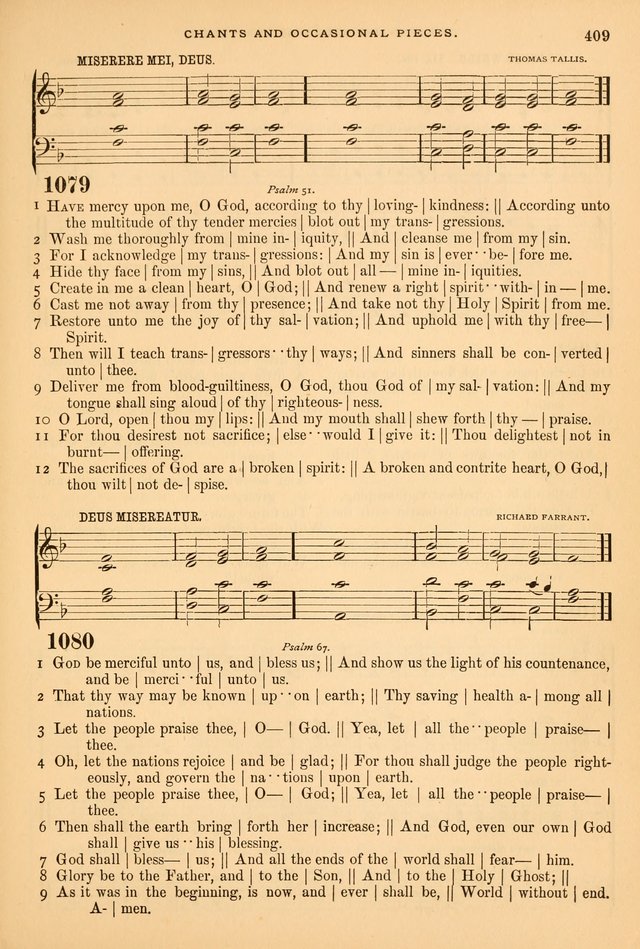 A Selection of Spiritual Songs: with music for the Church and the Choir page 420