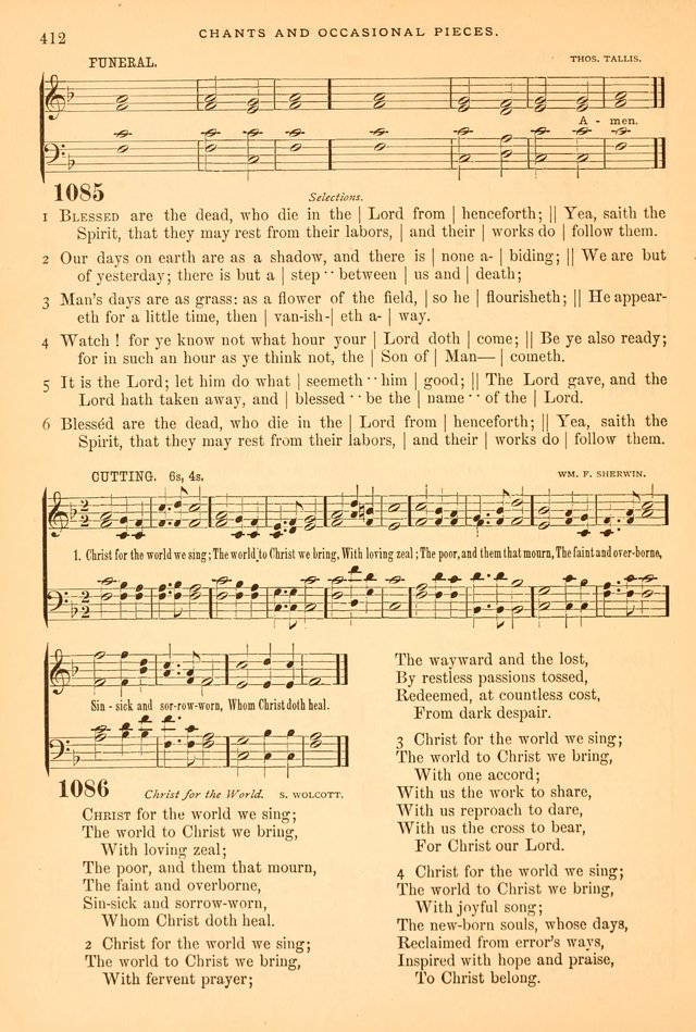 A Selection of Spiritual Songs: with music for the Church and the Choir page 423