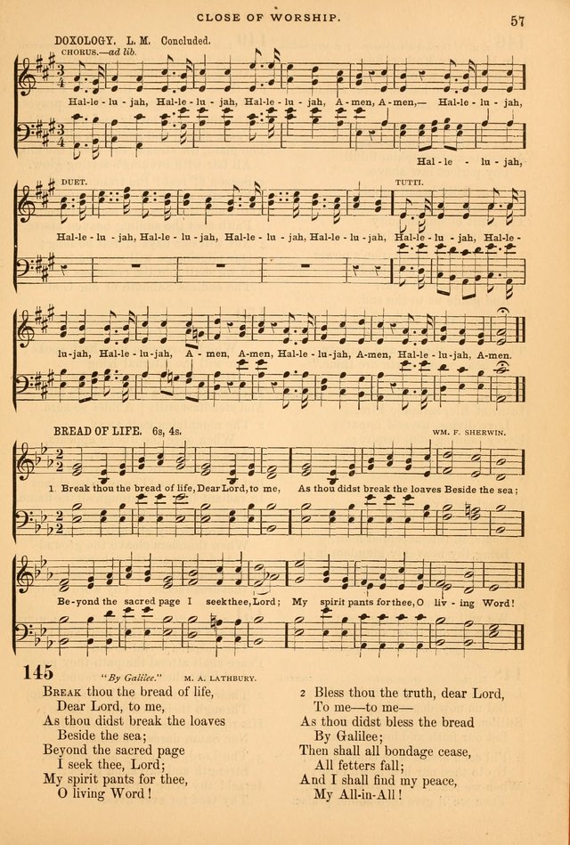 A Selection of Spiritual Songs: with music for the Church and the Choir page 68