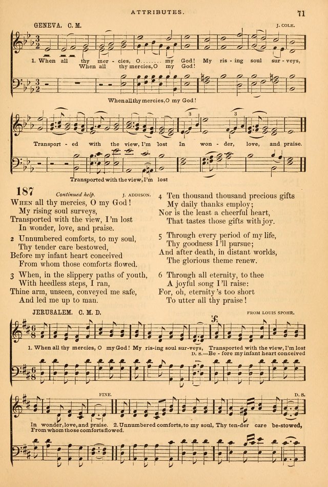 A Selection of Spiritual Songs: with music for the Church and the Choir page 82