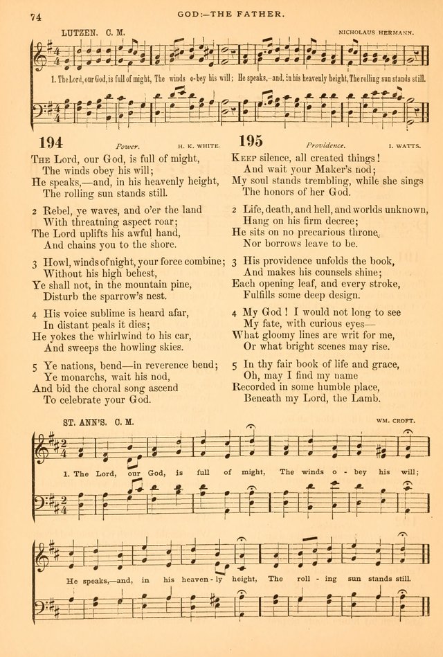 A Selection of Spiritual Songs: with music for the Church and the Choir page 85