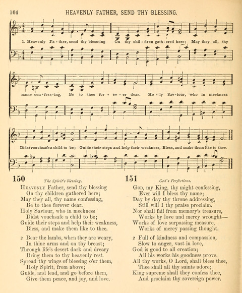 A Selection of Spiritual Songs: with music, for the Sunday-school page 102
