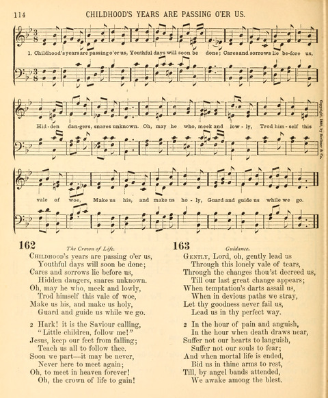 A Selection of Spiritual Songs: with music, for the Sunday-school page 112