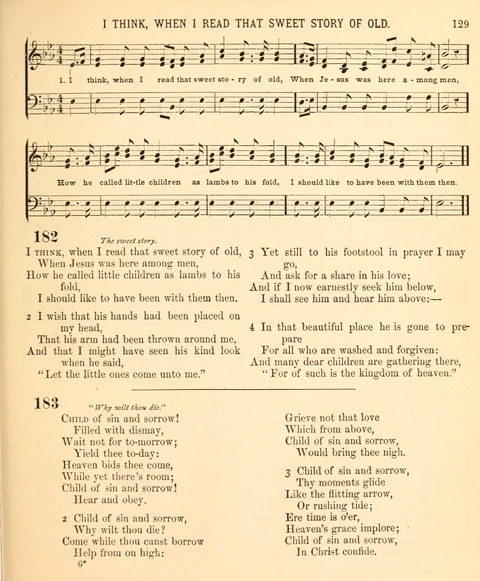 A Selection of Spiritual Songs: with music, for the Sunday-school page 127