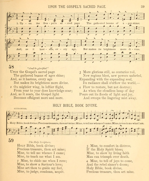 A Selection of Spiritual Songs: with music, for the Sunday-school page 37