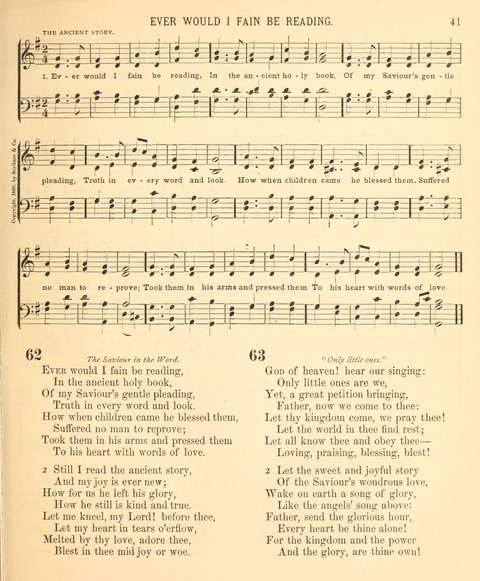A Selection of Spiritual Songs: with music, for the Sunday-school page 39