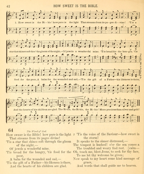 A Selection of Spiritual Songs: with music, for the Sunday-school page 40