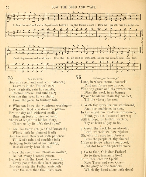 A Selection of Spiritual Songs: with music, for the Sunday-school page 48