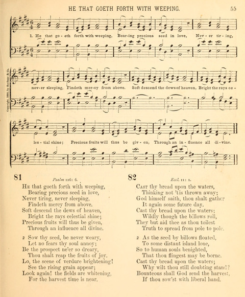A Selection of Spiritual Songs: with music, for the Sunday-school page 53