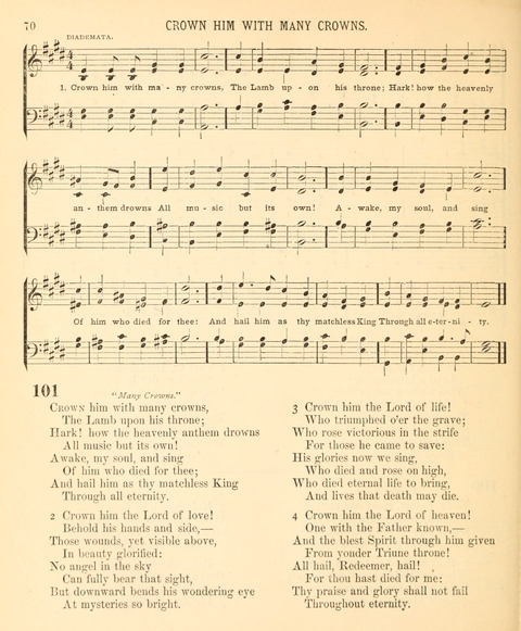 A Selection of Spiritual Songs: with music, for the Sunday-school page 68