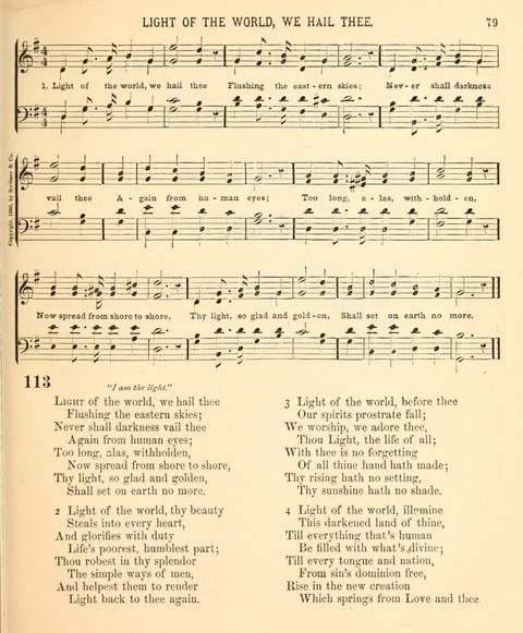 A Selection of Spiritual Songs: with music, for the Sunday-school page 77