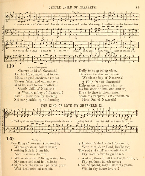 A Selection of Spiritual Songs: with music, for the Sunday-school page 81