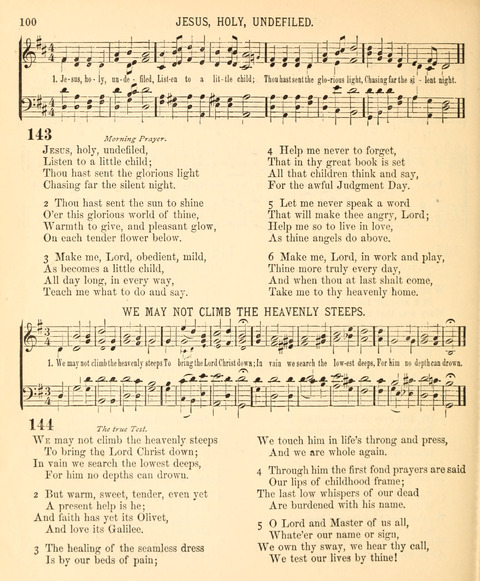 A Selection of Spiritual Songs: with music, for the Sunday-school page 98
