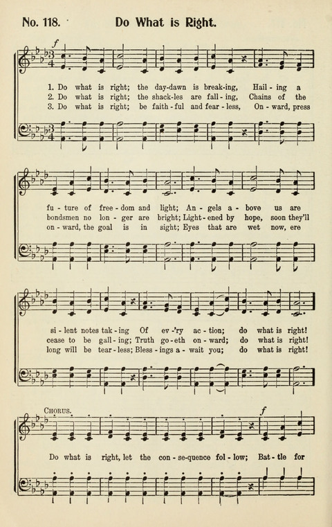 The Songs of Zion: A Collection of Choice Songs page 118