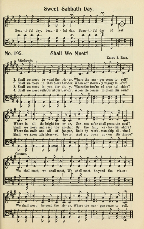 The Songs of Zion: A Collection of Choice Songs page 195