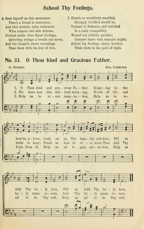 The Songs of Zion: A Collection of Choice Songs page 33