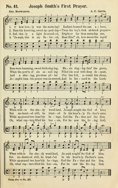 The Songs of Zion: A Collection of Choice Songs page 41