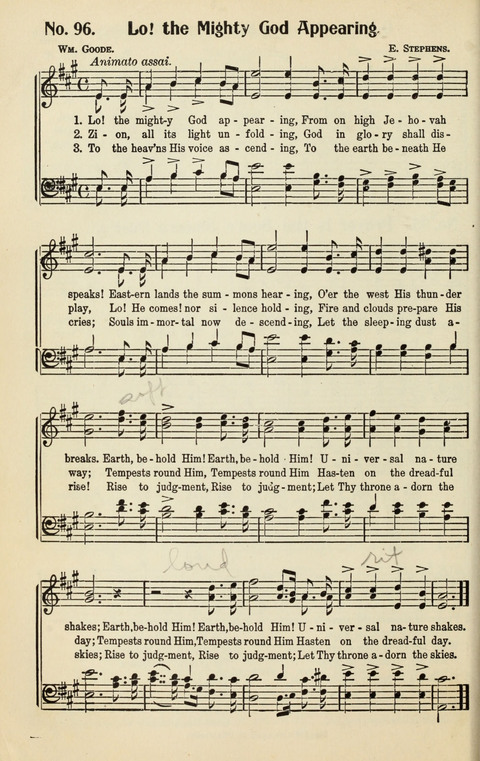 The Songs of Zion: A Collection of Choice Songs page 96