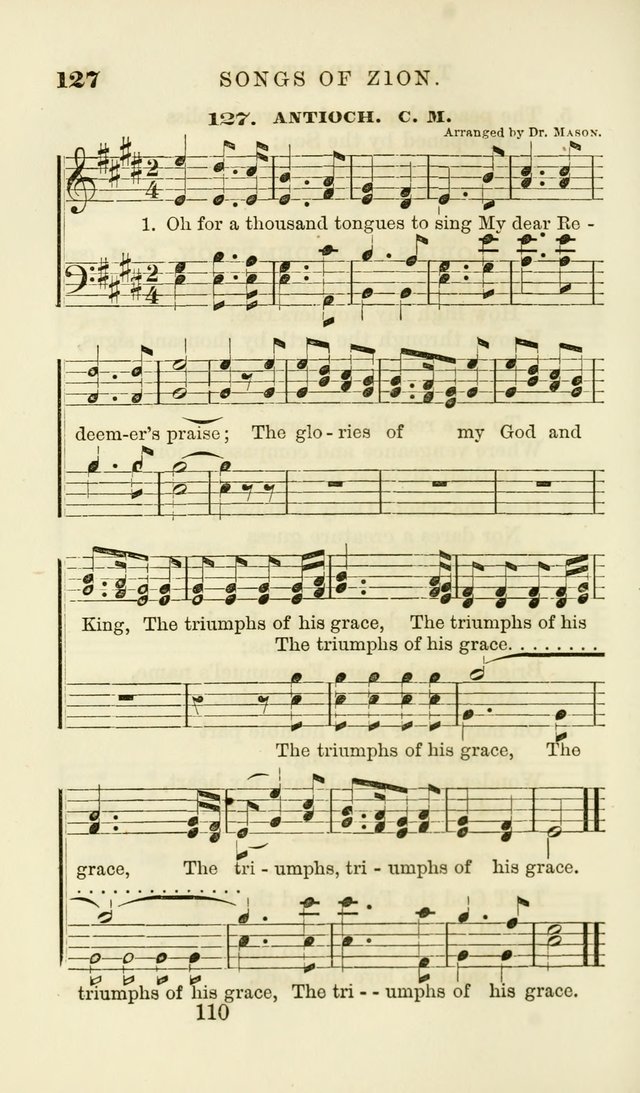 Songs of Zion Enlarged: a manual of the best and most popular hymns and tunes, for social and private devotion page 117