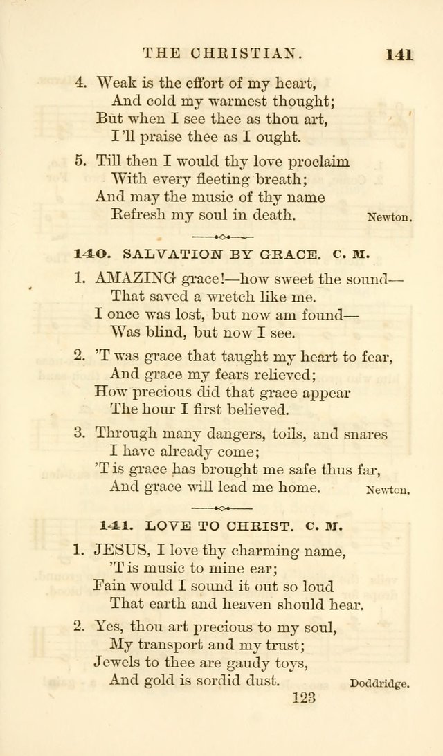 Songs of Zion Enlarged: a manual of the best and most popular hymns and tunes, for social and private devotion page 130