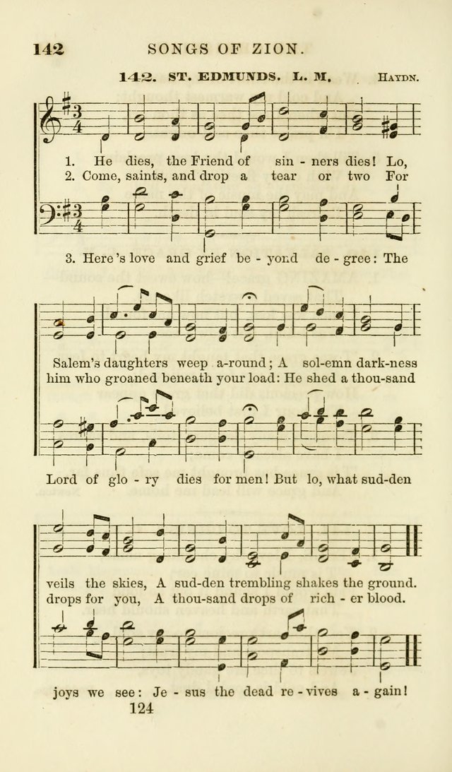 Songs of Zion Enlarged: a manual of the best and most popular hymns and tunes, for social and private devotion page 131