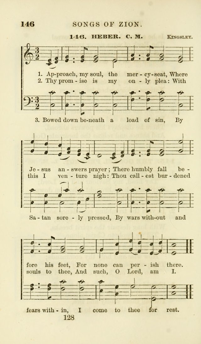 Songs of Zion Enlarged: a manual of the best and most popular hymns and tunes, for social and private devotion page 135