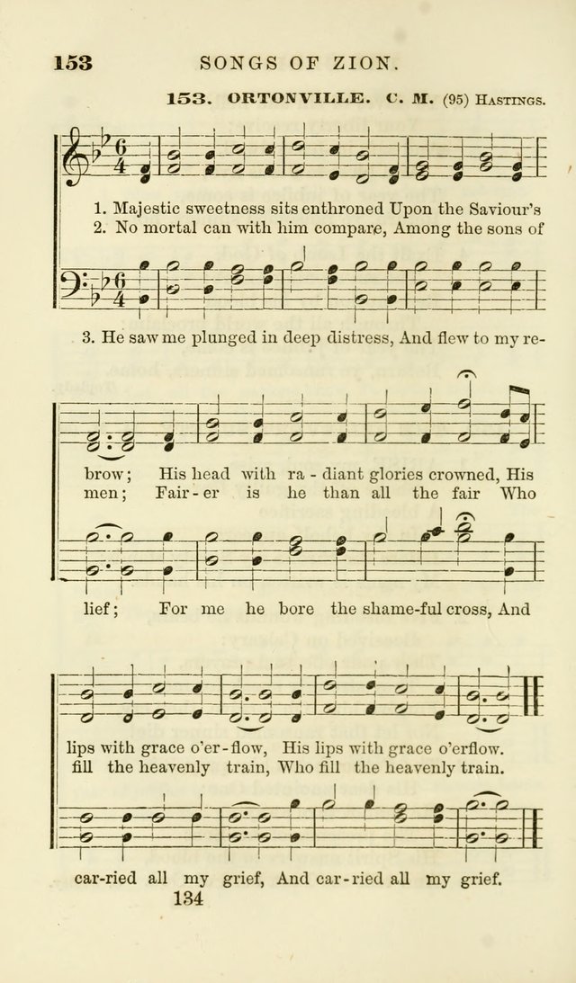 Songs of Zion Enlarged: a manual of the best and most popular hymns and tunes, for social and private devotion page 141