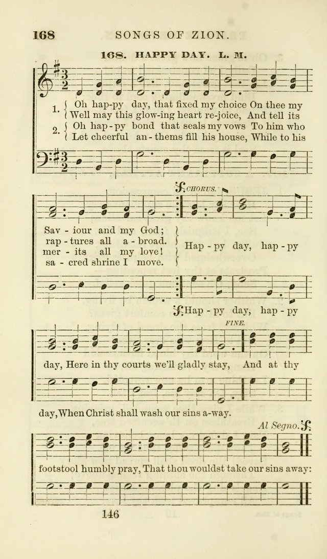 Songs of Zion Enlarged: a manual of the best and most popular hymns and tunes, for social and private devotion page 153