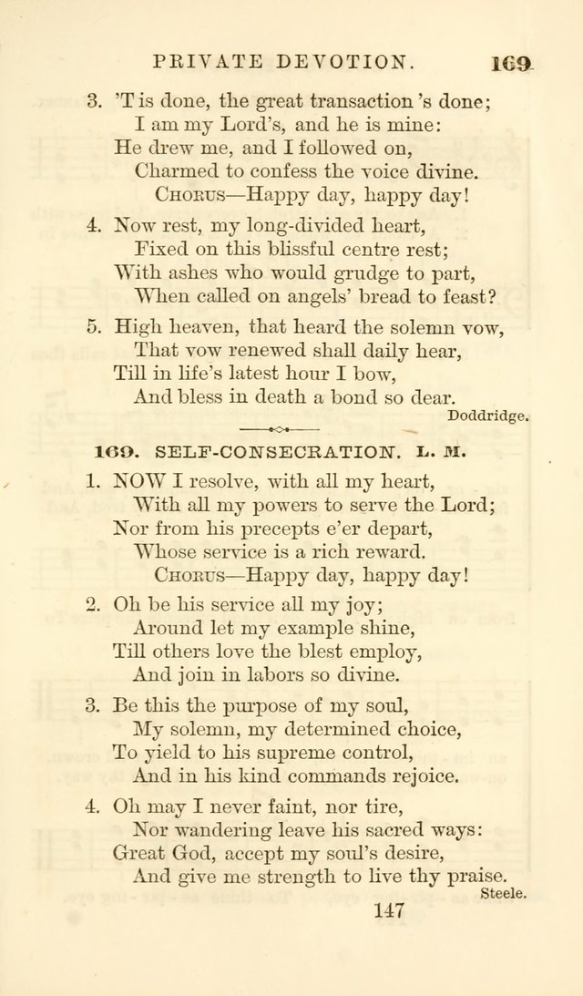 Songs of Zion Enlarged: a manual of the best and most popular hymns and tunes, for social and private devotion page 154