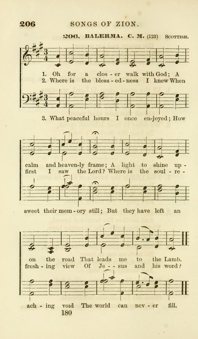 Songs of Zion Enlarged: a manual of the best and most popular hymns and tunes, for social and private devotion page 187
