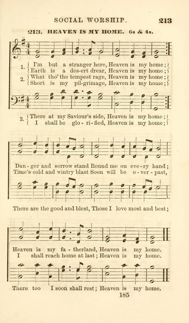 Songs of Zion Enlarged: a manual of the best and most popular hymns and tunes, for social and private devotion page 194