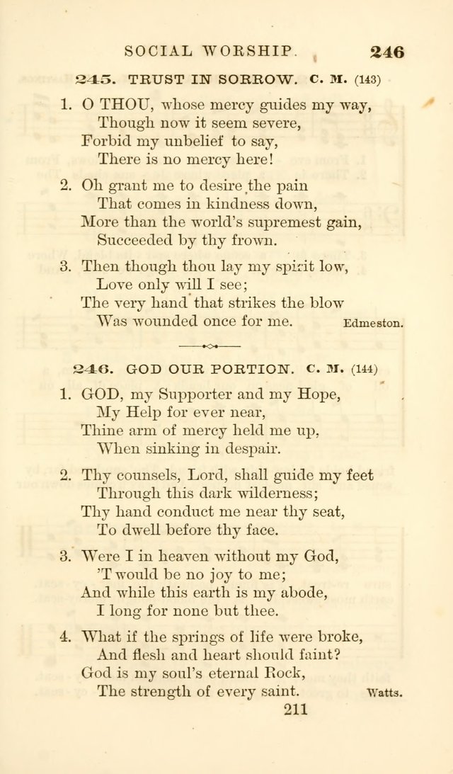Songs of Zion Enlarged: a manual of the best and most popular hymns and tunes, for social and private devotion page 220