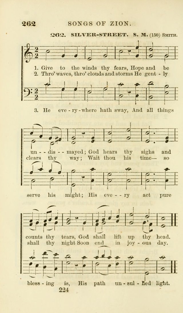 Songs of Zion Enlarged: a manual of the best and most popular hymns and tunes, for social and private devotion page 233