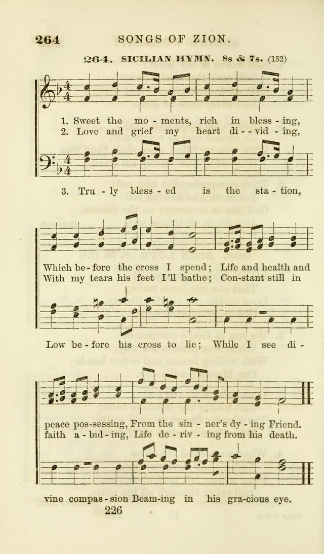 Songs of Zion Enlarged: a manual of the best and most popular hymns and tunes, for social and private devotion page 235