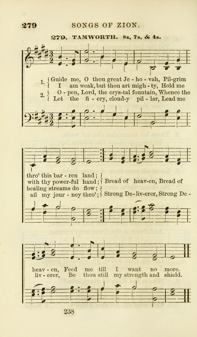 Songs of Zion Enlarged: a manual of the best and most popular hymns and tunes, for social and private devotion page 247