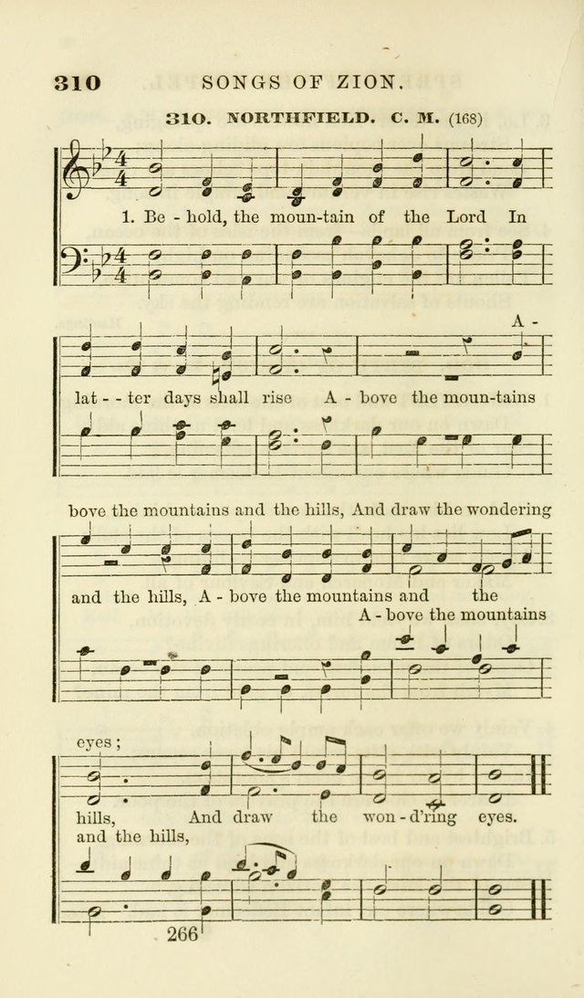 Songs of Zion Enlarged: a manual of the best and most popular hymns and tunes, for social and private devotion page 275