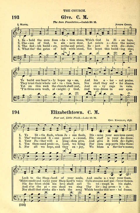 The Brethren Hymnal: A Collection of Psalms, Hymns and Spiritual Songs suited for Song Service in Christian Worship, for Church Service, Social Meetings and Sunday Schools page 122