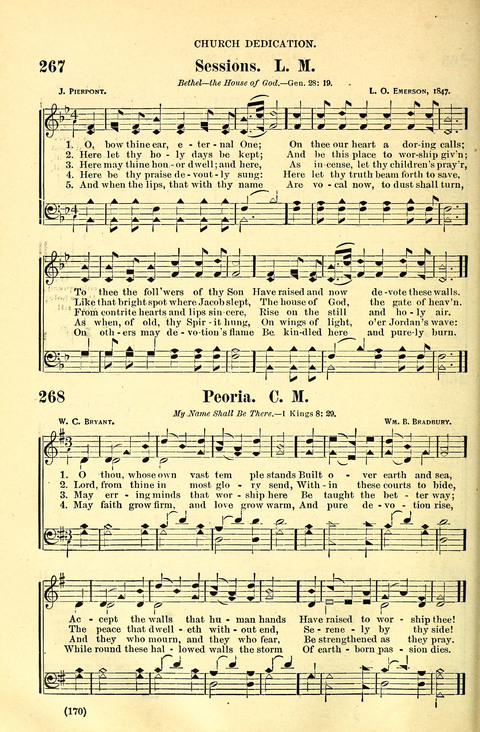 The Brethren Hymnal: A Collection of Psalms, Hymns and Spiritual Songs suited for Song Service in Christian Worship, for Church Service, Social Meetings and Sunday Schools page 168