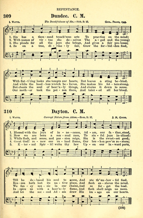 The Brethren Hymnal: A Collection of Psalms, Hymns and Spiritual Songs suited for Song Service in Christian Worship, for Church Service, Social Meetings and Sunday Schools page 197