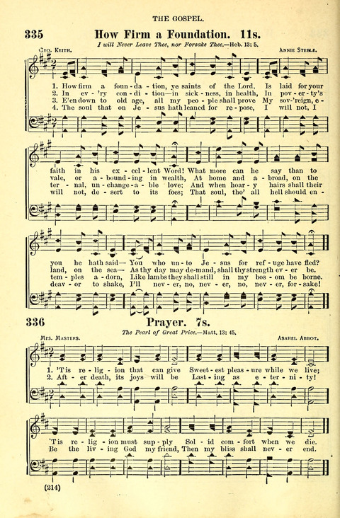 The Brethren Hymnal: A Collection of Psalms, Hymns and Spiritual Songs suited for Song Service in Christian Worship, for Church Service, Social Meetings and Sunday Schools page 212