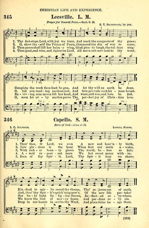 The Brethren Hymnal: A Collection of Psalms, Hymns and Spiritual Songs suited for Song Service in Christian Worship, for Church Service, Social Meetings and Sunday Schools page 217