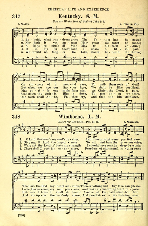 The Brethren Hymnal: A Collection of Psalms, Hymns and Spiritual Songs suited for Song Service in Christian Worship, for Church Service, Social Meetings and Sunday Schools page 218