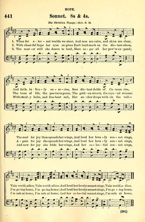 The Brethren Hymnal: A Collection of Psalms, Hymns and Spiritual Songs suited for Song Service in Christian Worship, for Church Service, Social Meetings and Sunday Schools page 279