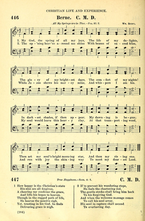 The Brethren Hymnal: A Collection of Psalms, Hymns and Spiritual Songs suited for Song Service in Christian Worship, for Church Service, Social Meetings and Sunday Schools page 282
