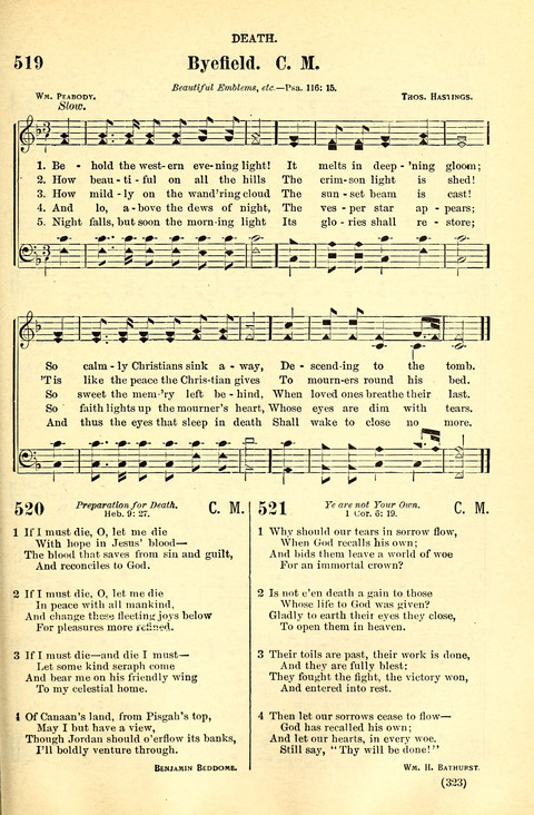 The Brethren Hymnal: A Collection of Psalms, Hymns and Spiritual Songs suited for Song Service in Christian Worship, for Church Service, Social Meetings and Sunday Schools page 321