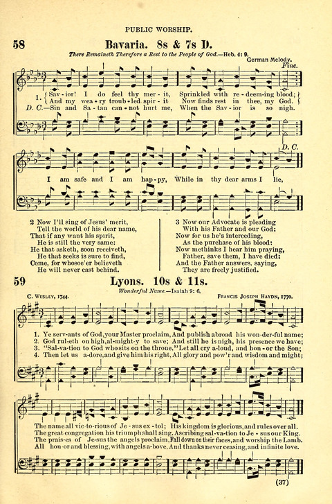 The Brethren Hymnal: A Collection of Psalms, Hymns and Spiritual Songs suited for Song Service in Christian Worship, for Church Service, Social Meetings and Sunday Schools page 33